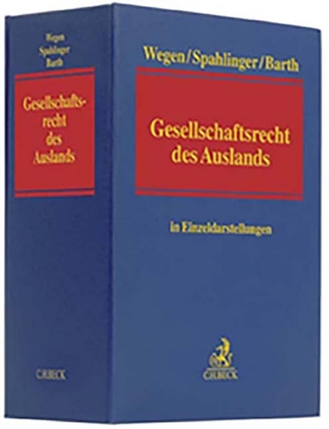 Gesellschaftsrecht des Auslands Hauptordner 100 mm