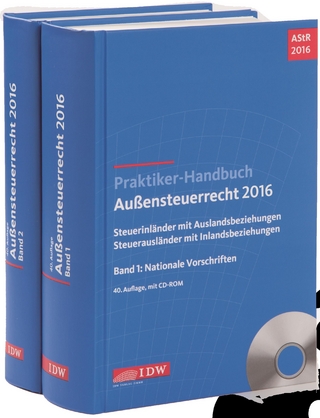 Praktiker-Handbuch Außensteuerrecht 2016
