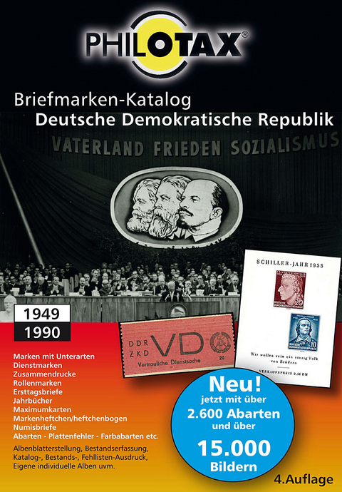 DDR spezial Briefmarken-Katalog 4.Auflage -  PHILOTAX GmbH