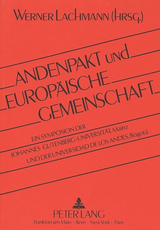 Andenpakt und Europäische Gemeinschaft