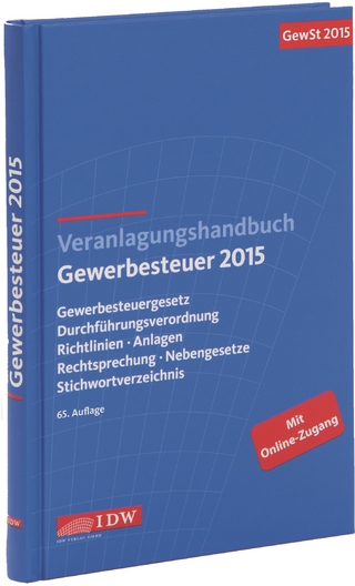 Veranlagungshandbuch Gewerbesteuer 2015