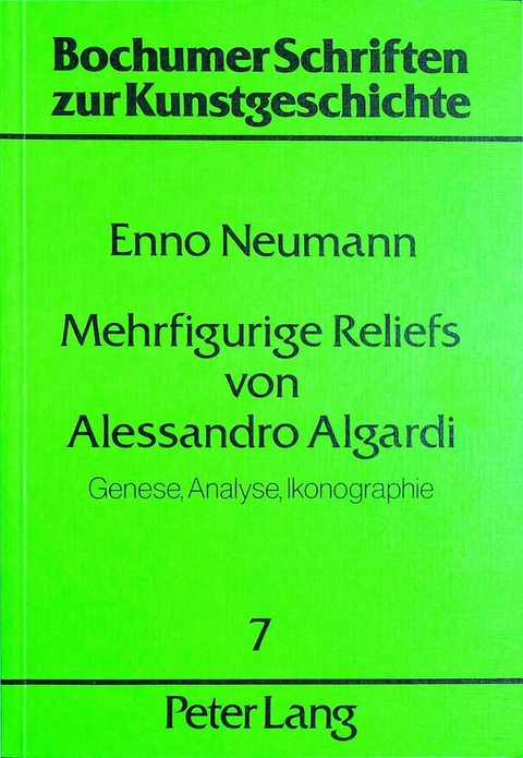 Mehrfigurige Reliefs von Alessandro Algardi - Enno Neumann