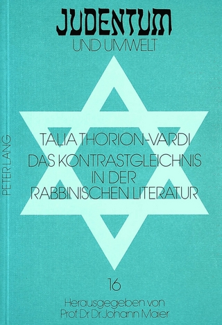 Das Kontrastgleichnis in der rabbinischen Literatur