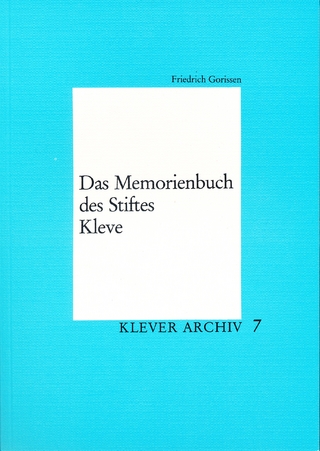 Das Memorienbuch des Stiftes Kleve