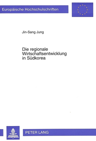 Die regionale Wirtschaftsentwicklung in Südkorea