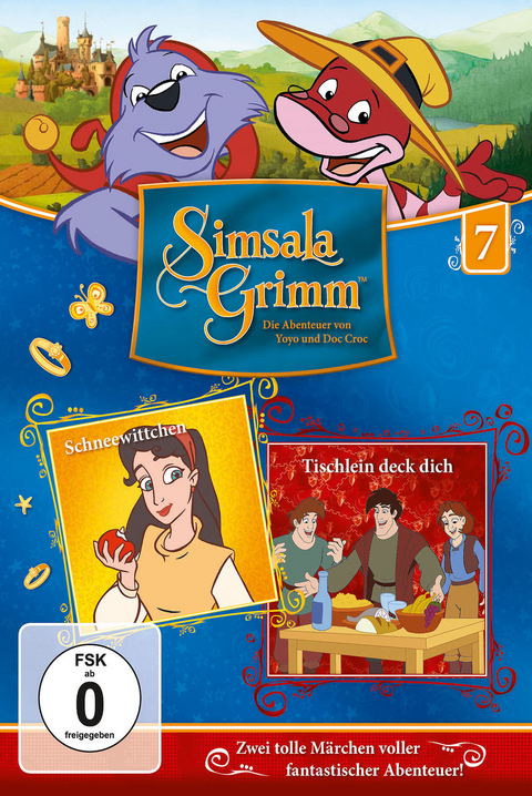 SimsalaGrimm - Schneewittchen / Tischlein deck dich, 1 DVD
