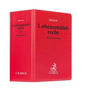 Lebensmittelrecht Hauptordner I 86 mm