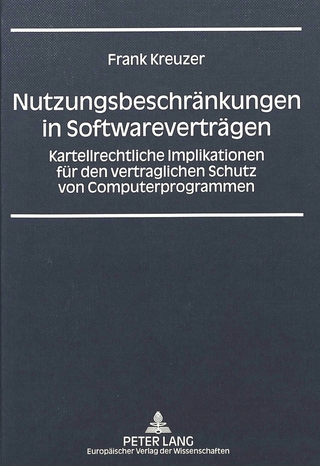 Nutzungsbeschränkungen in Softwareverträgen