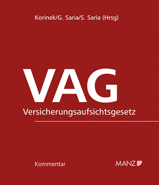 VAG Versicherungsaufsichtsgesetz Grundlieferung