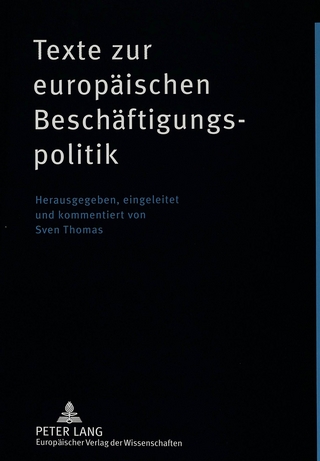 Texte zur europTexte zur europäischen Beschäftigungspolitik