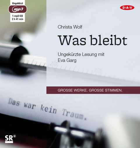 Was bleibt - Christa Wolf