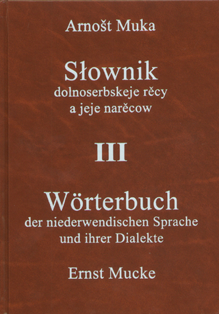Wörterbuch der niederwendischen Sprache und ihrer Dialekte /Slownik dolnoserbskeje rěcy a jeje narěcow III Namen, Nachträge