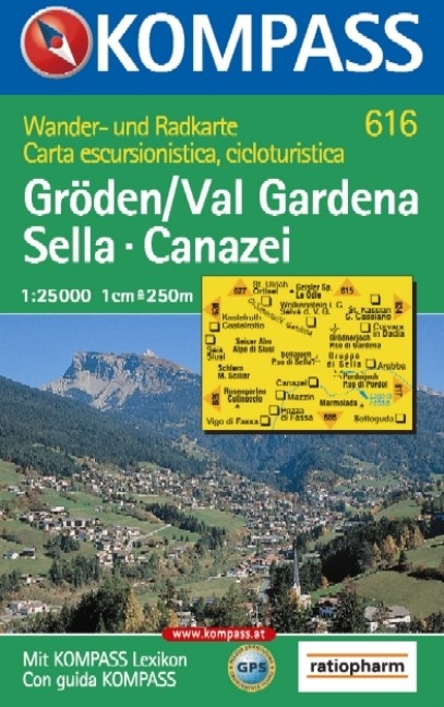 Gr&ouml;den /Val Gardena /Sella /Canazei