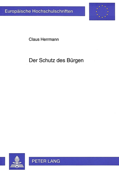 Der Schutz des B&uuml;rgen - Claus Herrmann