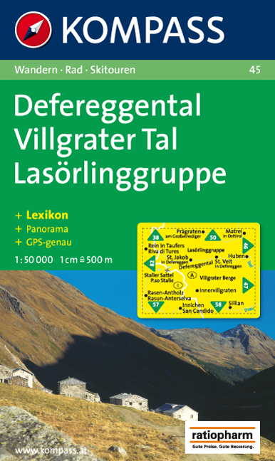 Defereggental - Villgrater Tal - Las&ouml;rlinggruppe