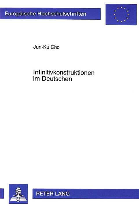 Infinitivkonstruktionen im Deutschen
