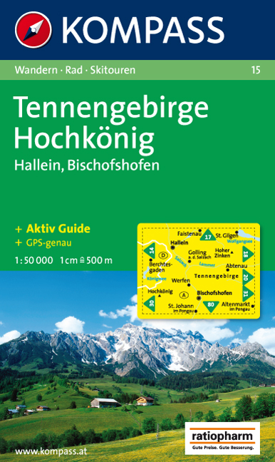 Tennengebirge - Hochk&ouml;nig - Hallein - Bischofshofen