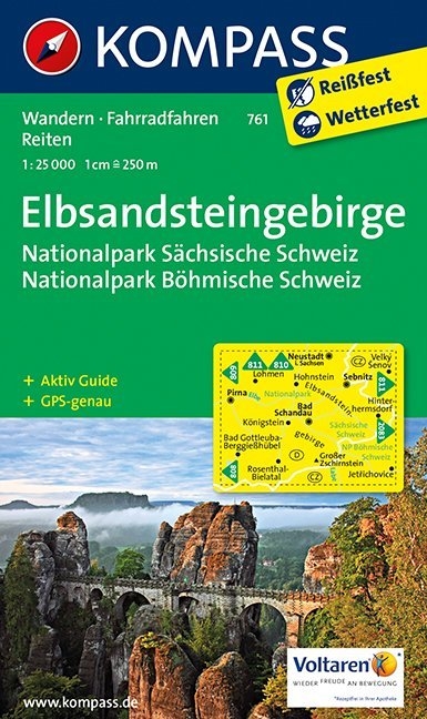 Elbsandsteingebirge - Nationalpark S&auml;chsische Schweiz - Nationalpark B&ouml;hmische Schweiz - 