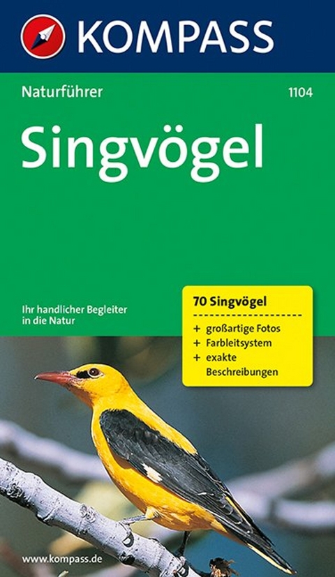 KOMPASS Naturf&uuml;hrer Singv&ouml;gel - Christine Jaitner