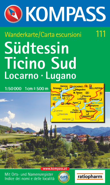 S&uuml;dtessin/Ticino Sud - Locarno - Lugano