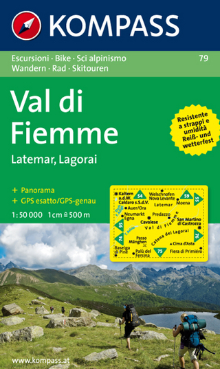 Val di Fiemme /Fleimstal Latemar-Lagorai