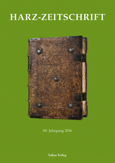 Harz-Zeitschrift f&uuml;r den Harz-Verein f&uuml;r Geschichte und Altertumskunde / Harz-Zeitschrift