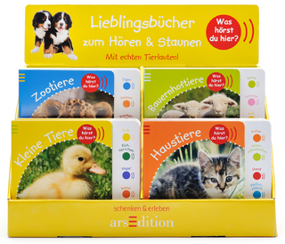 Display Foto-Soundbücher (4x6 Ex.)