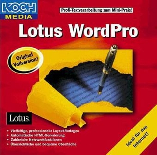 Lotus WordPro, 1 CD-ROM
