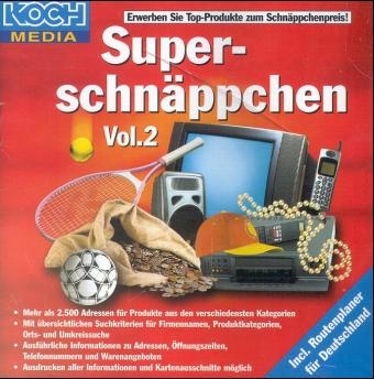 Super-Schn&auml;ppchen, 1 CD-ROM. Vol.2