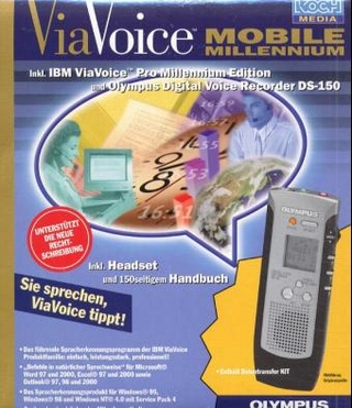 ViaVoice Mobile, Millennium, CD-ROM m. Headset u. Diktiergerät