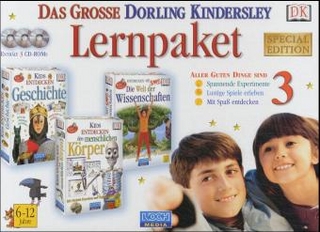 Das große Dorling Kindersley Lernpaket, Special Edition, 3 CD-ROMs