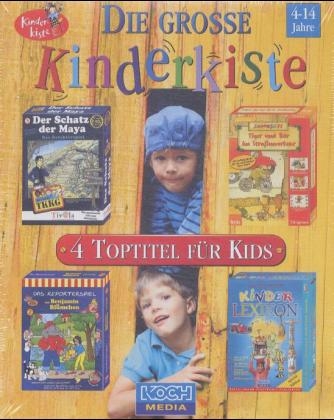 Die gro&szlig;e Kinderkiste, 5 CD-ROMs u. 1 Demo-CD-ROM
