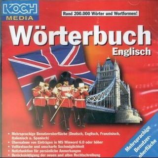 Wörterbuch Englisch, 1 CD-ROM