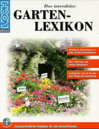 Das interaktive Garten-Lexikon, 1 CD-ROM