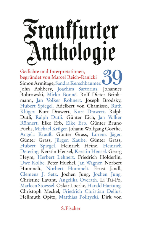 Frankfurter Anthologie - 