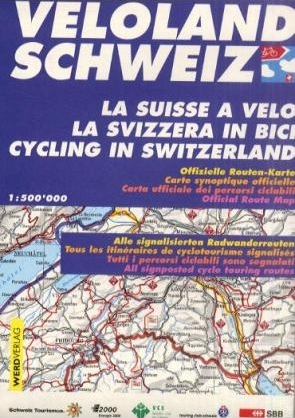 Veloland Schweiz Routenkarte