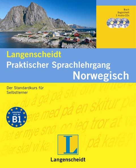 Langenscheidt Praktischer Sprachlehrgang Norwegisch - Buch und 3 Audio-CDs + Begleitheft - Eldrid H&aring;g&aring;rd Aas