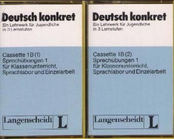 Sprech&uuml;bungen, 2 Cassetten (B) - 