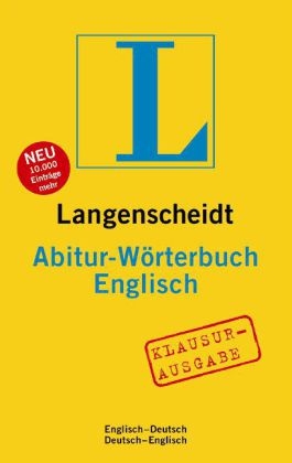 Langenscheidt Abitur-W&ouml;rterbuch Englisch - 