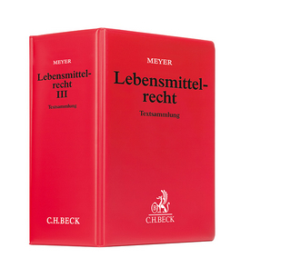 Lebensmittelrecht Hauptordner III 86 mm