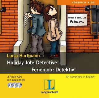 Holiday Job: Detective! - Ferienjob: Detektiv! - Hörbuch (3 Audio-CDs mit Begleitheft)