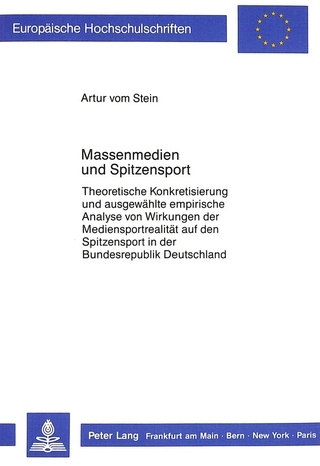 Massenmedien und Spitzensport