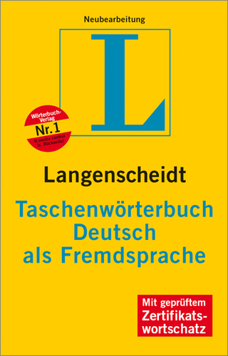 Langenscheidt Taschenw&ouml;rterbuch Deutsch als Fremdsprache - 