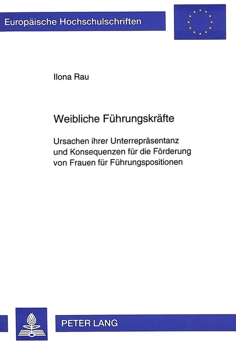 Weibliche F&uuml;hrungskr&auml;fte - Ilona Rau