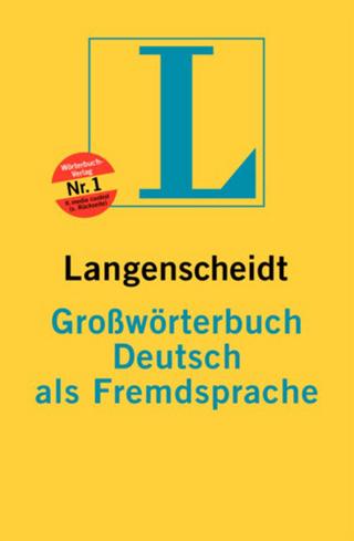 Langenscheidt Grosswörterbuch Deutsch als Fremdsprache