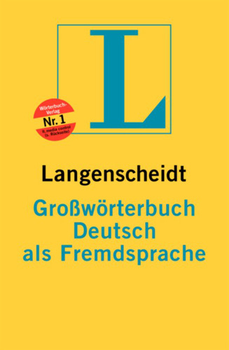 Langenscheidt Grossw&ouml;rterbuch Deutsch als Fremdsprache - 