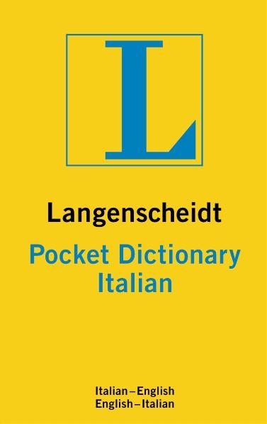 Langenscheidt Pocket Dictionary Italian - 
