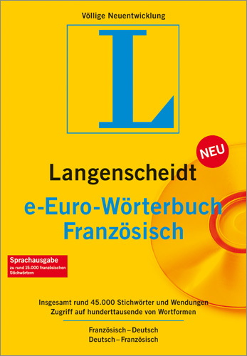 Langenscheidt e-Euro-W&ouml;rterbuch Franz&ouml;sisch