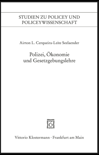 Polizei, Ökonomie und Gesetzgebungslehre