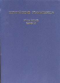 Europ&auml;ische Stammtafeln. Neue Folge / Die fr&auml;nkischen K&ouml;nige und die K&ouml;nige und Kaiser, Stammesherzoge und Kurf&uuml;rsten, Markgrafen und Herzoge des Heiligen R&ouml;mischen Reiches Deutscher Nation - Detlev Schwennicke